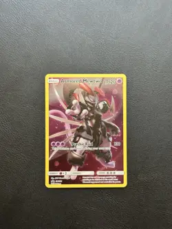 Armored Mewtwo SM228 Promo Holo Collector's Chest 2019 Pokemon Card NEAR MINT - Image 1