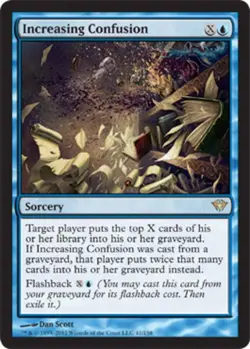 1 x Increasing Confusion - Dark Ascension - Moderate Play - MTG - Image 1