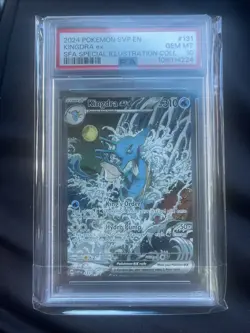 PSA 10 Pokemon Kingdra EX SFA Special Illustration Coll. Promo SVP 131 - Image 1