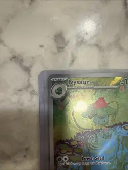 Ivysaur Holo Rare Pokemon Card 100HP Leech Seed Vine Whip - Image 4