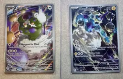 Pokemon TCG Black Bolt & White Flare Pokemon Center STAMPED THUNDURUS & TORNADUS - Image 1