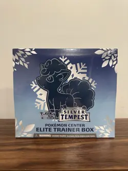 Pokemon Center Exclusive - Silver Tempest ETB Elite Trainer Box - Factory Sealed - Image 1