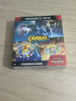 Pokemon x1 Surging Sparks Booster Bundle Box Factory Sealed! 6 Packs! - Image 1