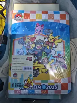 Pokemon World Championships 2025 Anaheim Varsity TCG Card Binder Exclusive - Image 1