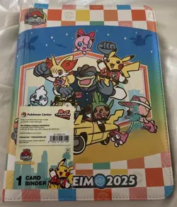 Pokemon World Championships 2025 Anaheim Varsity TCG Card Binder Exclusive - Image 1
