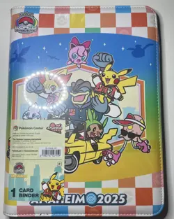 Pokemon World Championships 2025 Anaheim Varsity TCG Card Binder Exclusive - Image 1