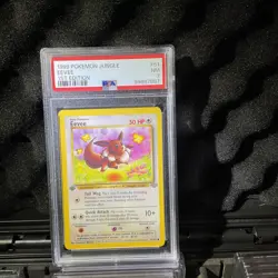 1999 POKEMON JUNGLE 1ST EDITION #51 EEVEE PSA 7 - Image 3
