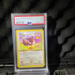 1999 POKEMON JUNGLE 1ST EDITION #51 EEVEE PSA 7 - Image 5