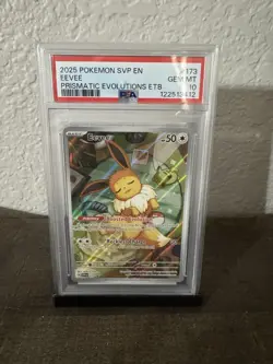 2025 Pokemon PRE EN Eevee ETB Promo #173 PSA 10 - Image 1