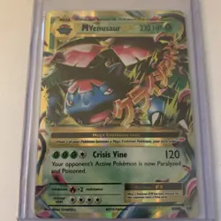 Pokemon XY Evolutions Mega Venusaur EX Ultra Rare 2/108 Foil Card Near Mint - Image 1