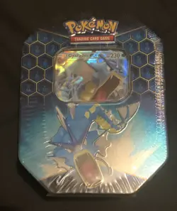 Hidden Fates Gyarados GX Tin ! NEW & Factory Sealed Pokemon TCG - Image 1