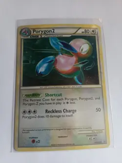 PORYGON2 - HGSS23 - Black Star Promo - Holo - Pokemon Card - NM - Image 1
