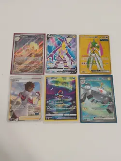 Pokemon Hyper Rare/Promo/Full Art/Espathra Illustration Rare Holo Cards - Image 1