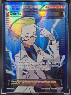 BW Plasma Storm Colress 135/135 Full Art Ultra Rare 2012 Pokemon - Image 2