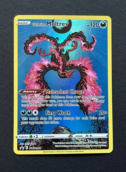 2023 Pokemon galarian Moltres #SWSH284 Blk Star Promo Rare - Image 1