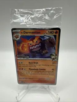 Sealed Pokemon TCG Scarlet & Violet Journey Together STAFF Promo Pack Snorlax + - Image 1