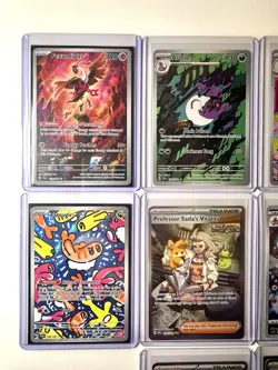 Pokemon collection full art lot of 10, ENG/JPN in NM condition. - Image 2
