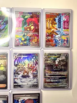 Pokemon collection full art lot of 10, ENG/JPN in NM condition. - Image 3