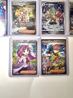 Pokemon collection full art lot of 10, ENG/JPN in NM condition. - Image 4