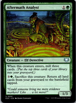 Aftermath Analyst - Magic: The Gathering - Edge of Eternities - Image 1