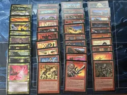 MTG - Tempest - Complete Set - 350 Sleeved Cards - MP Magic The Gathering Lot - Image 1