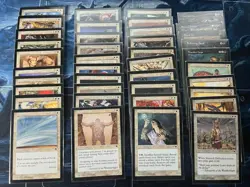 MTG - Tempest - Complete Set - 350 Sleeved Cards - MP Magic The Gathering Lot - Image 3