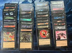 MTG - Tempest - Complete Set - 350 Sleeved Cards - MP Magic The Gathering Lot - Image 4