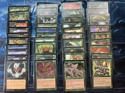 MTG - Tempest - Complete Set - 350 Sleeved Cards - MP Magic The Gathering Lot - Image 5