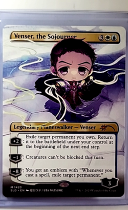 MTG Magic The Gathering SLD Secret Lair Drop Borderless 1423 Venser the Sojurner - Image 1