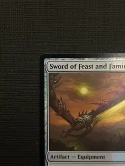 Sword of Feast and Famine Double Masters Foil - Image 3