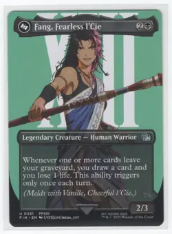 #381 2025 Magic Final Fantasy Fang, Fearless l'Cie Uncommon Borderless - Image 1