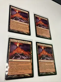 Valakut, the Molten Pinnacle - Zendikar 228/249 LP - Magic MTG PLAY SET 4x - Image 1