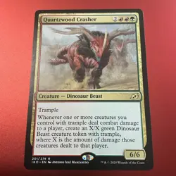 MTG Quartzwood Crasher Ikoria: Lair of Behemoths Regular Rare - Image 2