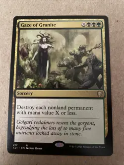 Gaze of Granite Commander 2021 Regular - Image 1