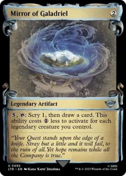 Mirror of Galadriel (Showcase Scrolls) -Foil Near Mint MTG - Image 1