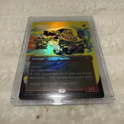 Burnout Bashtronaut Showcase Rare, Aetherdrift #340, MTG Magic The Gathering - Image 1