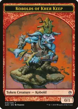 4x Kobolds of Kher Keep Token - NM/LP - Masters Set - SPARROW MAGIC mtg - Image 1