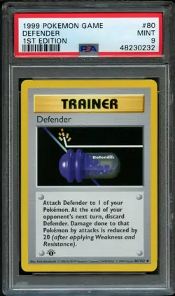 Pokemon 1st Edition Base 12 Trainer Lot - PSA 9 Mint - See Description & Pics - Image 3