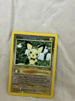 Pokemon Pichu Black Star Promo #35 Reverse Holo - Image 3