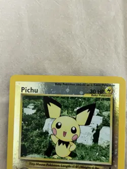 Pokemon Pichu Black Star Promo #35 Reverse Holo - Image 5