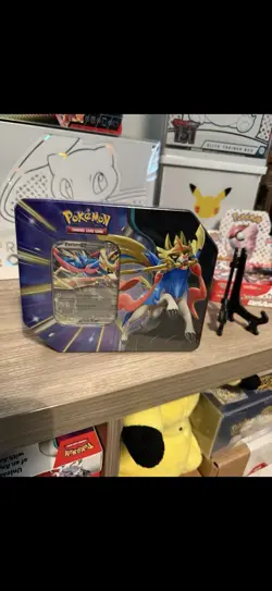 Pokemon Trading Card Game: Slashing Legends Tin Zacian Ex - Factory sealed item - Image 1