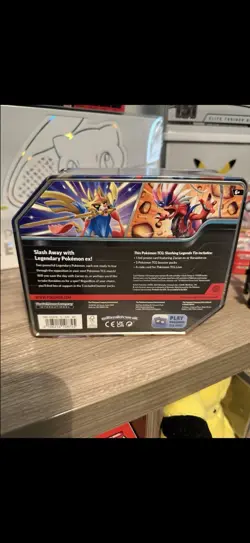 Pokemon Trading Card Game: Slashing Legends Tin Zacian Ex - Factory sealed item - Image 2