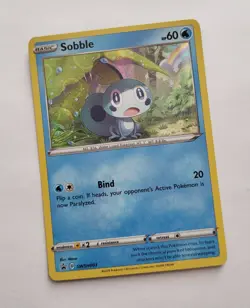 Pokemon Sobble SWSH003 Holo SWSH Sword Shield Black Star Promo Card 2019 TCG ENG - Image 1