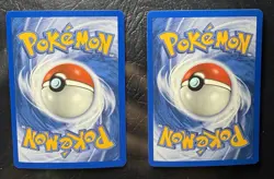 2003 RAW *SWIRL* 2 Card lot Pikachu 12 Meowth 13 HOLO Rare POKEMON Promos - Image 2