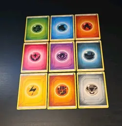 Complete Energy Pokemon Card TCG 2019 Sun Moon Team Up Hidden Fates Fairy Grass - Image 1