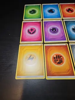 Complete Energy Pokemon Card TCG 2019 Sun Moon Team Up Hidden Fates Fairy Grass - Image 5