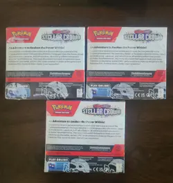Pokemon Stellar Crown SV07 Booster Box CASE FRESH Factory Sealed Pokemon TCG - Image 2