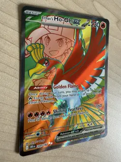 Pokemon TCG - Ethan's Ho-Oh ex - 209/182 (Full Art) - SV: Destined Rivals - NM - Image 2