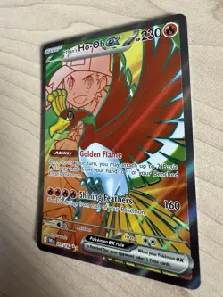 Pokemon TCG - Ethan's Ho-Oh ex - 209/182 (Full Art) - SV: Destined Rivals - NM - Image 3
