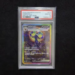 PSA 10 Korean Umbreon ex SAR sv8a Terastal Festival 217/187 Pokemon Card - Image 1